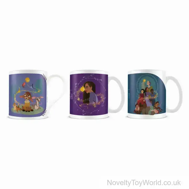 Disney Wish Movie Licensed Mug - 3 Assorted (315ml) | Wholesale Disney