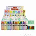Drawing Wax Crayons - Pack of 8 In Plastic Case | Wholesale Wax Crayons