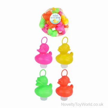 Ducks with Hoops for Hook a Duck Games (7cm)