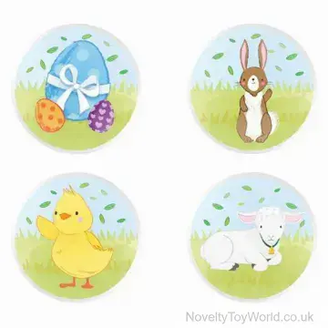 Easter Themed Novelty Bouncy Ball - 4 Assorted (3.3cm)