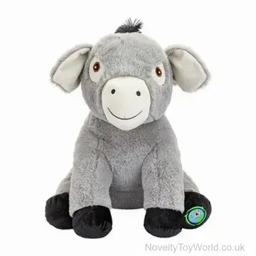 Eco Soft Toy Plush Baby Donkey Foal (38cm)