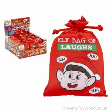 Electronic Bag of Elf Laughs Toy (12cm)