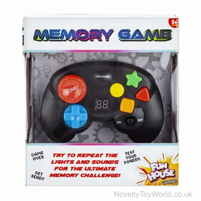 Electronic Memory Test Game - Lights & Sound | Wholesale Games UK