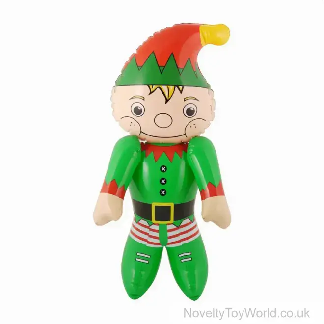 Elf Inflatable Christmas Toy (65cm) | Bulk Wholesale Toys UK