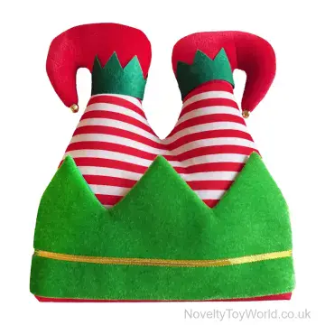 Elf Legs Hat For Adults (33cm x 30cm)