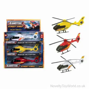 Emergency Rescue Helicopter - Diecast Toy Vehicles