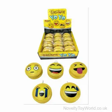 Emoji Faces Novelty Yo-Yos (5.5cm)