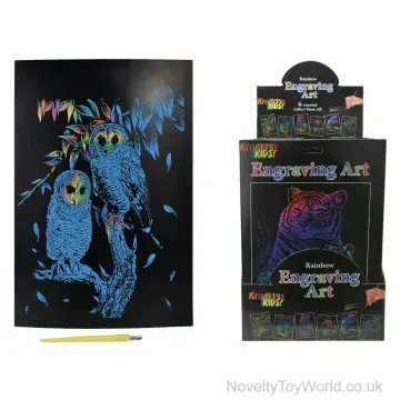 Engraving Animal Theme Art Set