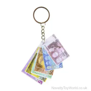 Euro Toy Money Keyring (6.5cm)