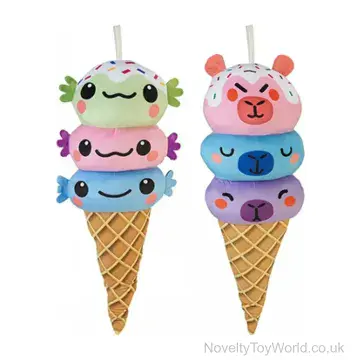Extra Large Plush Ice Cream Cone Toy (70cm)