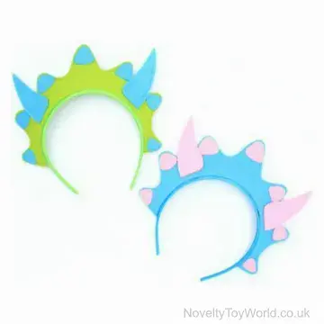 Fabric Dinosaur Fancy Dress Headband - Child