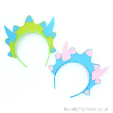 Fabric Dinosaur Fancy Dress Headband - Child