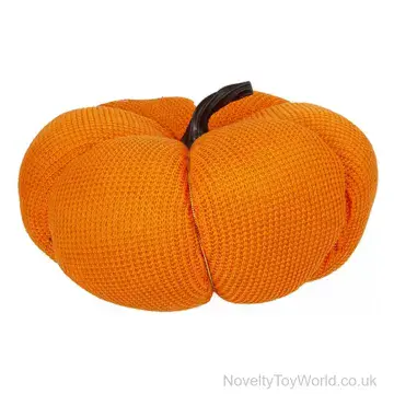 Fabric Pumpkin Decoration For Halloween (23cm)