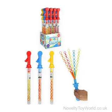 Fan of Bubbles Bubble Wand & Bubble Liquid (49cm)