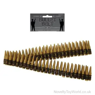 Fancy Dress Bullet Belt (152cm)