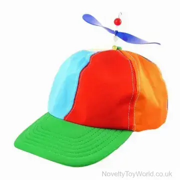 Fancy Dress Helicopter Baseball Cap Hat - Adult