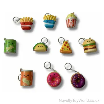 Fast Food Squishy Keyring For Kids (3cm)