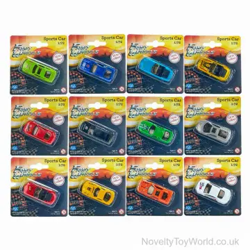 Fast Wheels Diecast Sports Cars - 12 Assorted (7cm)