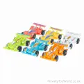 Fast Wheels Pull-Back Action Racing Car - 6 Assorted (7.5cm) | Wholesale UK