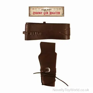 Faux Leather Set of 2 Cowboy Holsters - Adult