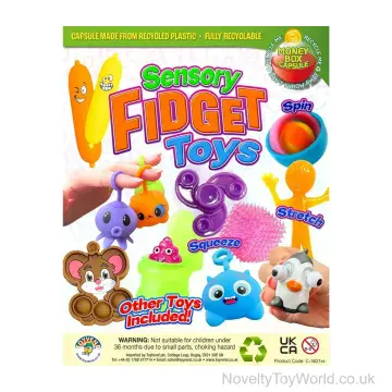 Fidget Sensory Toys in Vending Capsule (55mm)