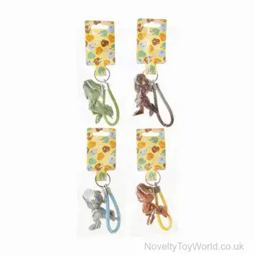 Finger Biting Dinosaur Keyring (8cm)