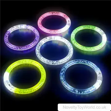 Flashing Light Up Novelty Bubble Bracelet