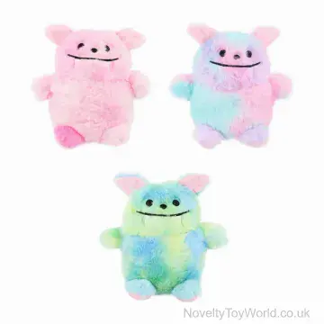 Fluffy Cute Monster Soft Plush Toy - 3 Assorted (15cm)