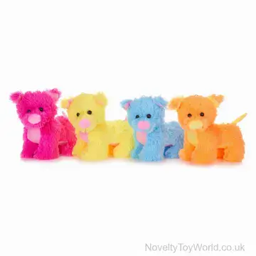 Fluffy Soft Plush Toy Pig - 4 Assorted (22cm)