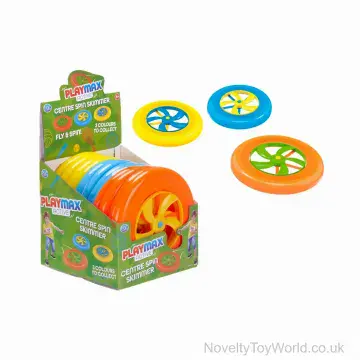 Flying Disc With Centre Spinner (23cm)