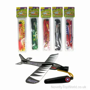 Flying Foam Glider Planes With Launcher (23cm)