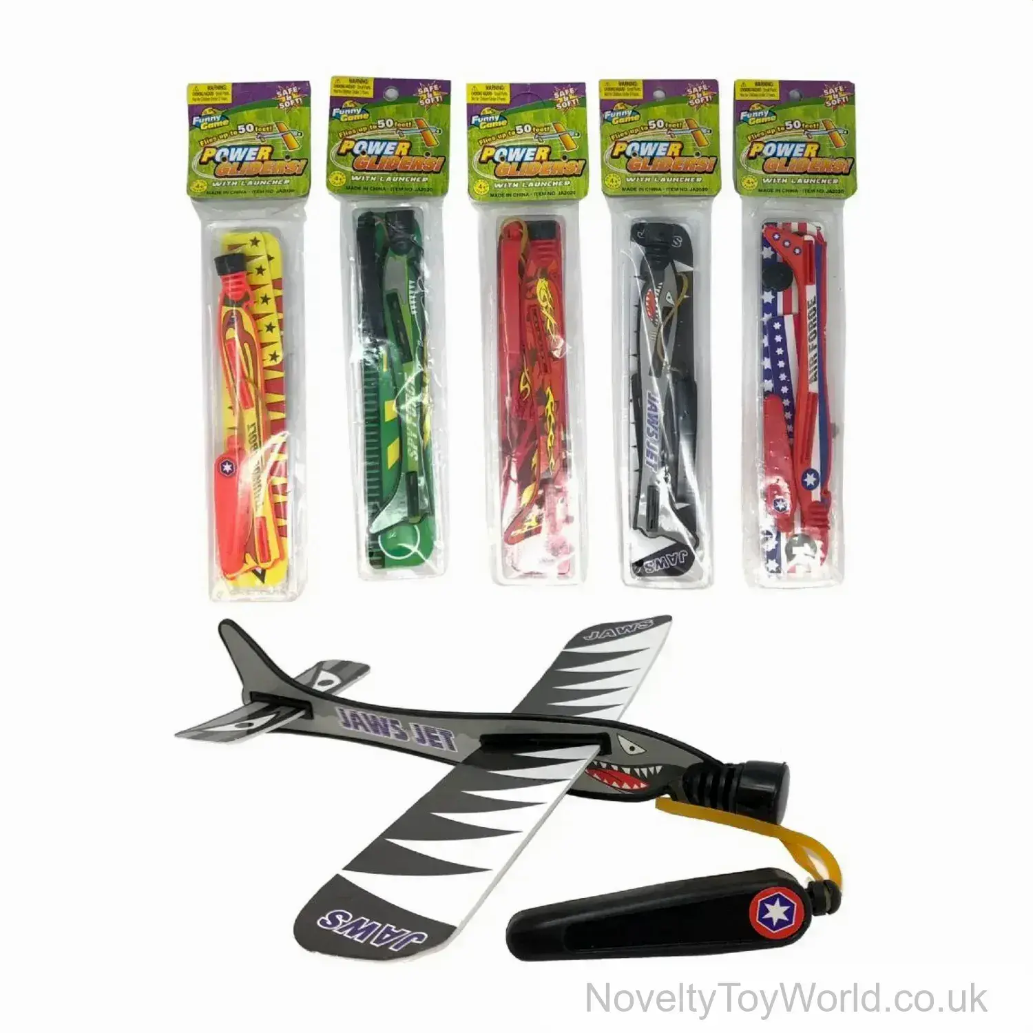 Flying Foam Glider Planes With Launcher (23cm) 576 Units per unit)