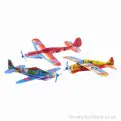 Bulk Buy | Flying Foam Gliders 12 Assorted - Self Assembled Toy Plane