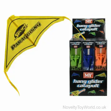 Flying Hang Glider Man Catapult Launch Toy