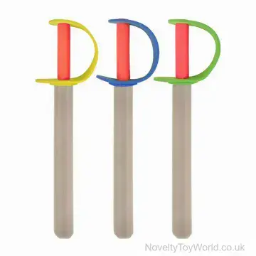 Foam Soft Play Pirate Sword - 54cm - 3 Colours