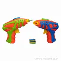 Wholesale | Foam Space Gun Disc Shooter With 6 Discs - 11.5cm | Kids Toys UK