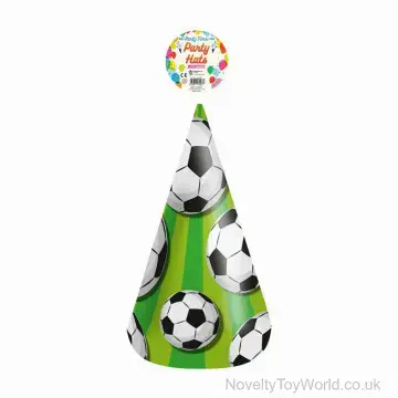 Football Themed Cone Party Hat DIY - (16.5cm)