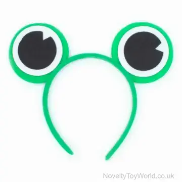 Frog Eyes Green Novelty Headband for Children