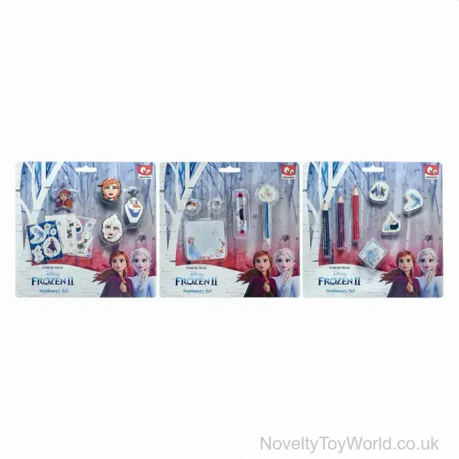 Frozen 2 Disney 7 Piece Stationery Set - 3 Assorted | Wholesale Disney Gifts For Kids