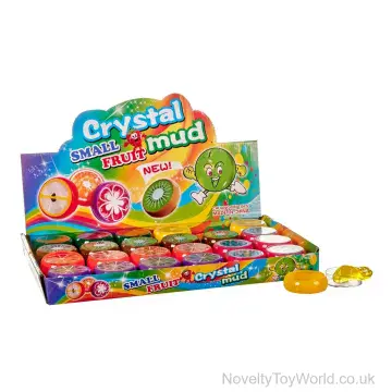 Fruit Slime Putty - 6 Assorted (4cm)