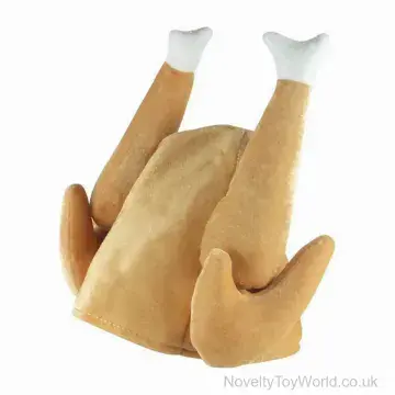 Funny Cooked Turkey Hat - Adult Size