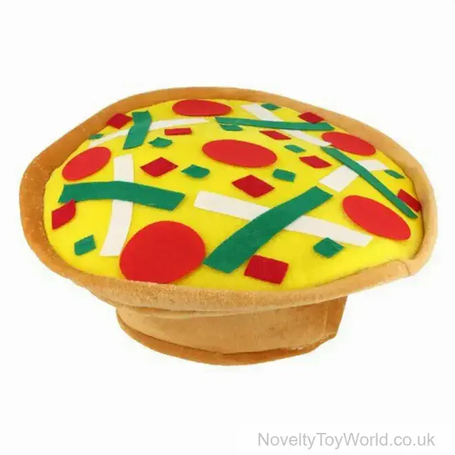 Funny Fancy Dress Pizza Hat - Adult | Wholesale Novelty Hats