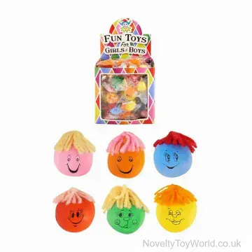 Funny Moody Face Squeeze Balls (4cm)