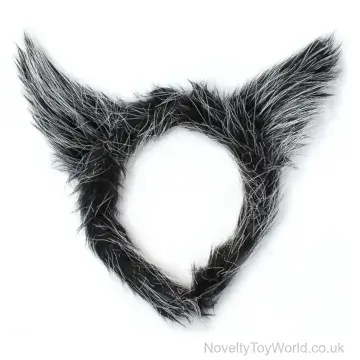 Furry Werewolf Ears Fancy Dress Headband