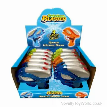 Futuristic Space Water Gun - 3 Assorted (11cm)