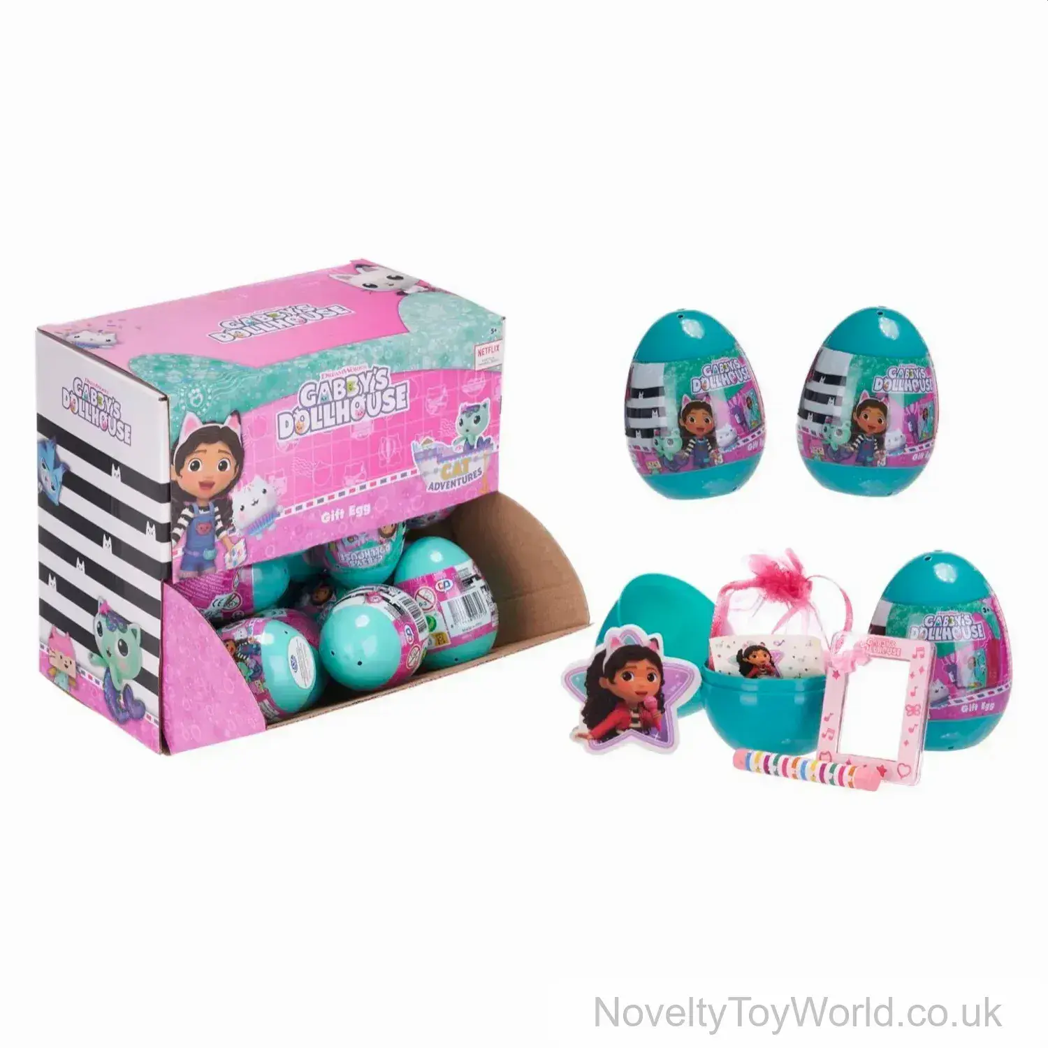 Gabby's Dollhouse Surprise Egg Pocket Money Toys