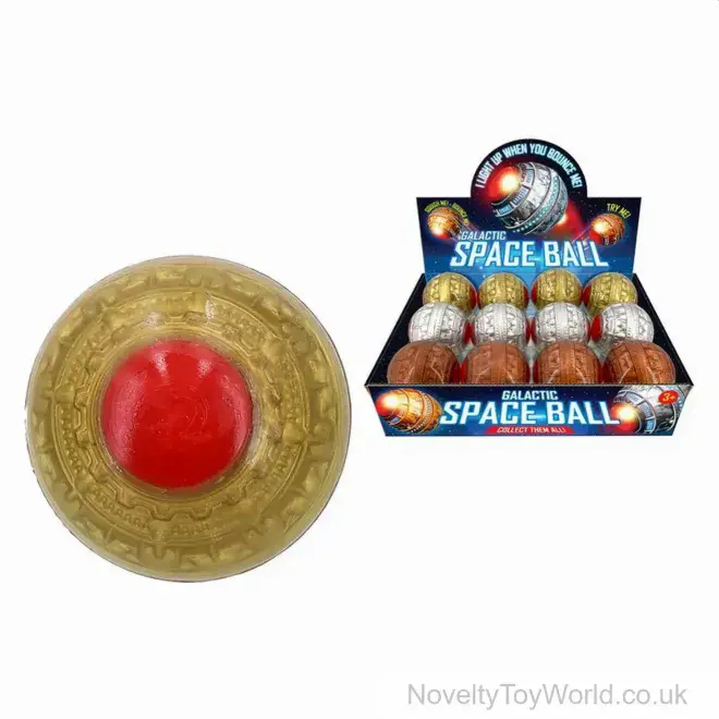 Galactic Death Star Light Up Bounce Ball (6.5cm) | Wholesale Toys UK