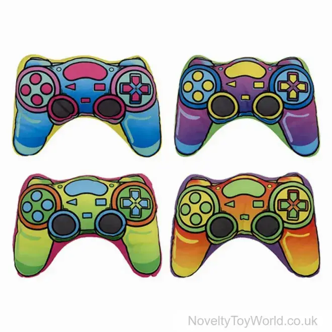 Gaming Controller Bright Colour Soft Plush Toy (20cm) | Wholesale Prizes