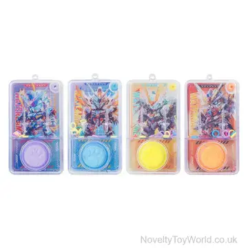 Gaming Theme Handheld Button Press Water Game with Clip (6.5cm)