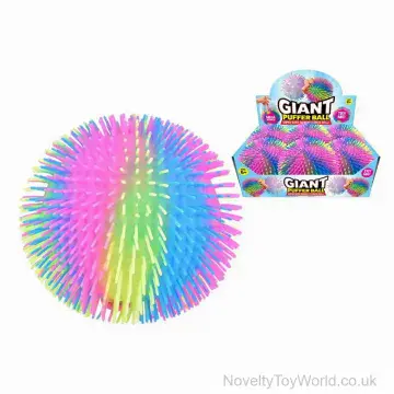 Giant Colourful Sensory Puffer Ball (21cm)